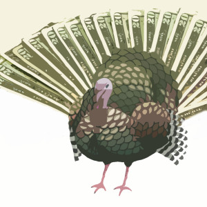 Turkey is expensive this year...